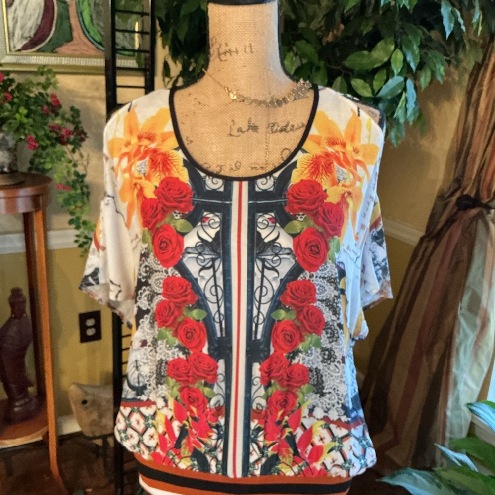 Clover Canyon Multicolor Floral Blouse